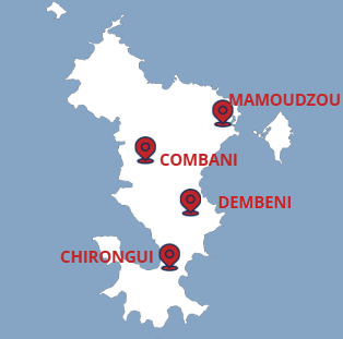 Carte de Mayotte